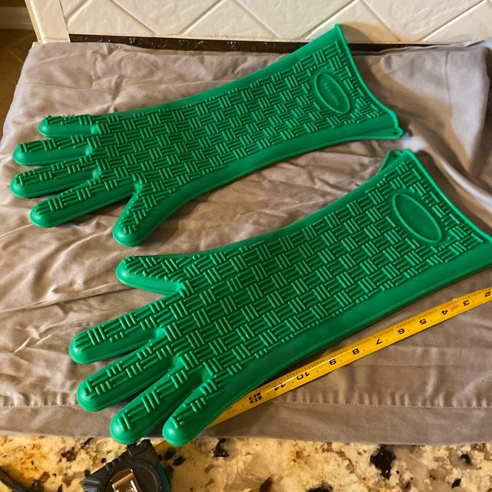 New Prepology silicon extra long oven mitts gloves.